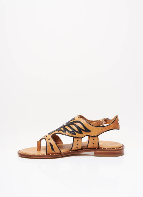 Șlapi maro ASH femeie