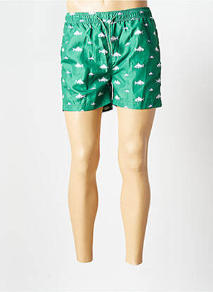 Șort de baie verde SELECTED bărbat