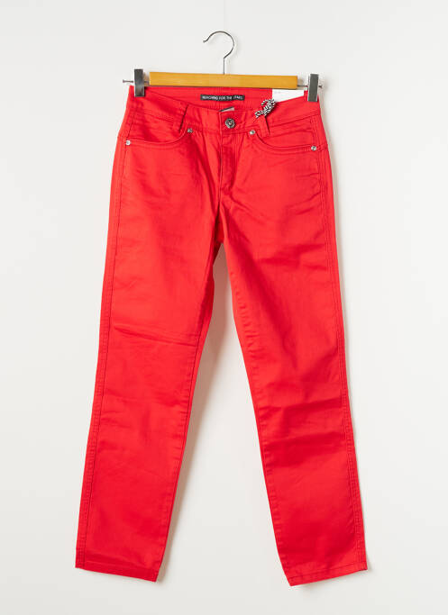 Pantalon trei sferturi roșu STREET ONE femeie