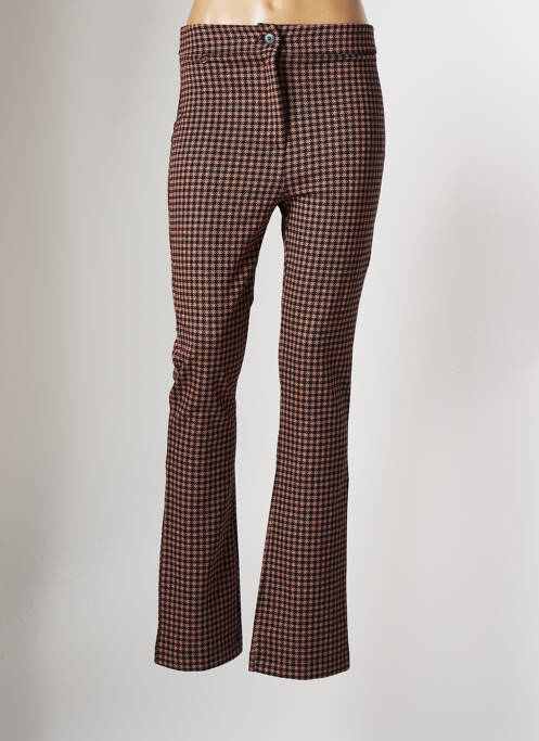 Pantalon drept maro CHATTAWAK femeie