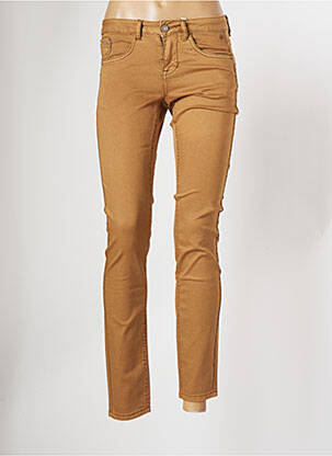 Blugi cu croială slim maro CREAM femeie