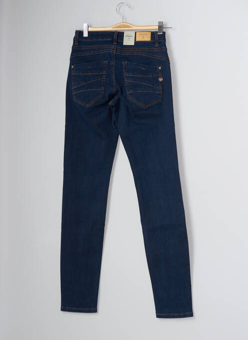 Blugi cu croială slim albastru CREAM femeie