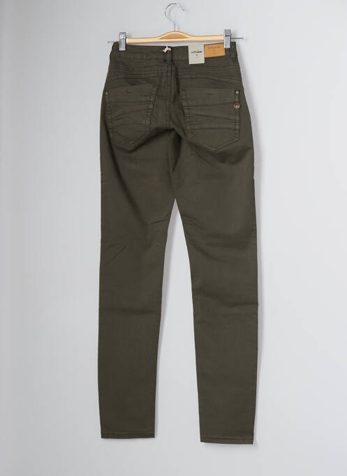 Blugi cu croială slim verde CREAM femeie