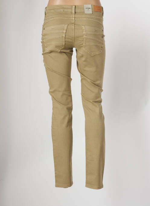 Blugi cu croială slim verde CREAM femeie