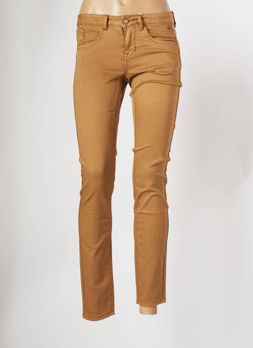 Blugi cu croială slim maro CREAM femeie
