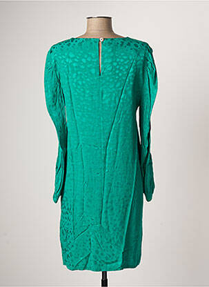 Rochie midi mâneci lungi mâneci lungi verde PURPLE'S femeie