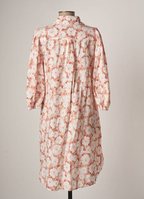 Rochie midi roz KAFFE femeie