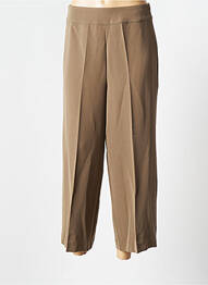Pantalon 7/8 elasticitate mărime normală maro KAFFE femeie
