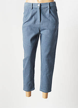 Pantalon trei sferturi albastru SEE U SOON femeie