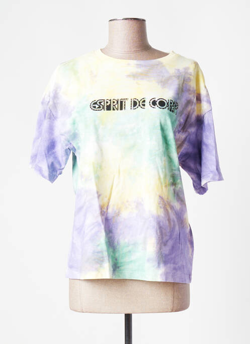 Tricou violet EDC femeie