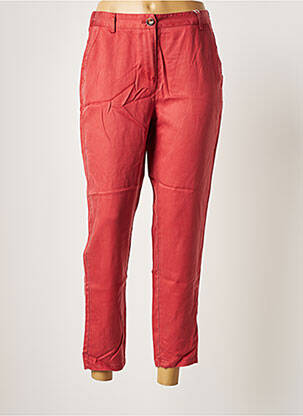 Pantalon 7/8 talie elastică mărime normală portocaliu C'EST BEAU LA VIE femme