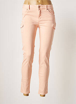 Pantalon 7/8 elasticitate mărime normală portocaliu C'EST BEAU LA VIE femme