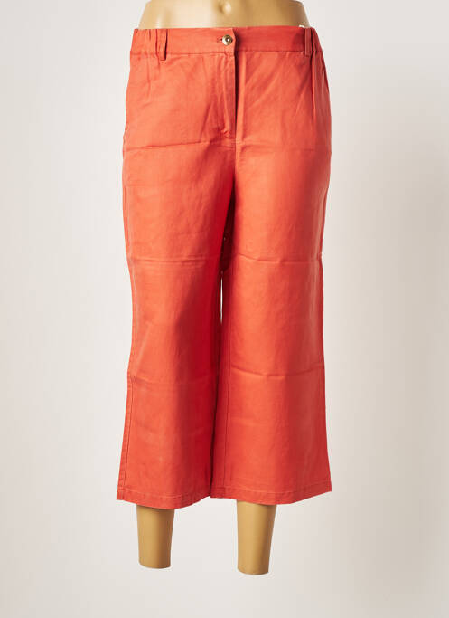 Pantalon trei sferturi portocaliu C'EST BEAU LA VIE femeie