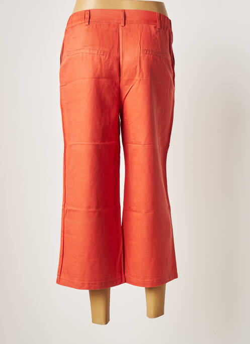 Pantalon trei sferturi portocaliu C'EST BEAU LA VIE femeie