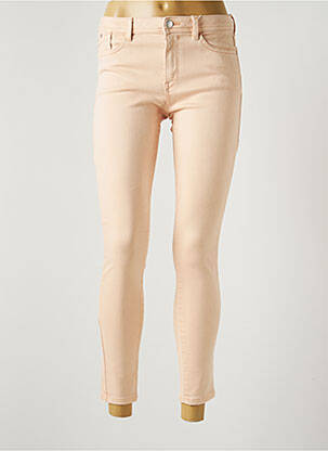 Blugi skinny elasticitate talie joasă roz EDC femeie