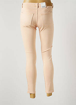 Blugi skinny elasticitate talie joasă roz EDC femeie