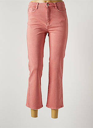 Blugi cu croială dreaptă roșu EDC femeie