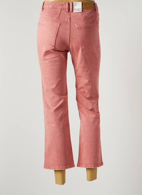 Blugi cu croială dreaptă roșu EDC femeie