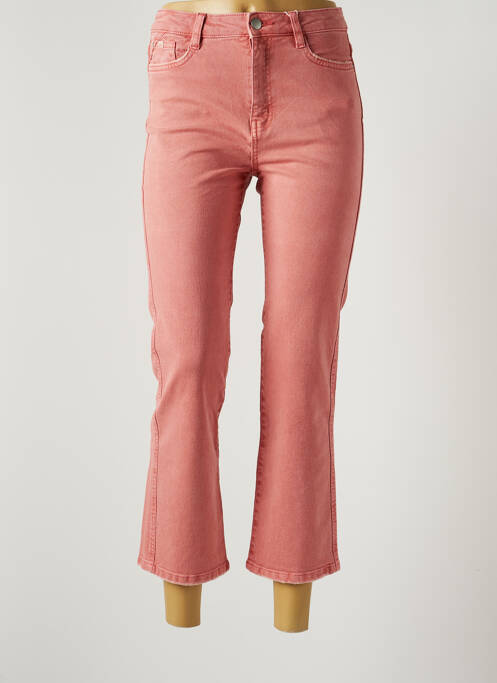 Blugi cu croială dreaptă roșu EDC femeie