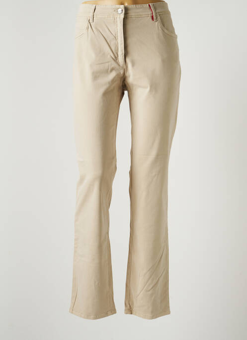 Pantalon slim bej COUTURIST femeie