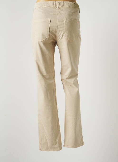 Pantalon slim bej COUTURIST femeie