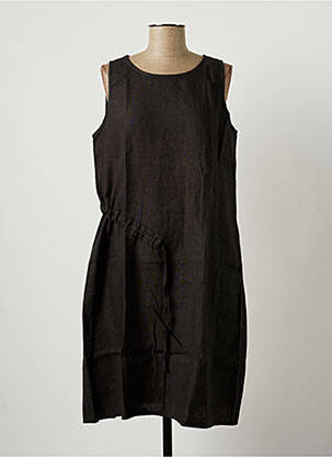 Rochie midi maro SKANDAL femeie