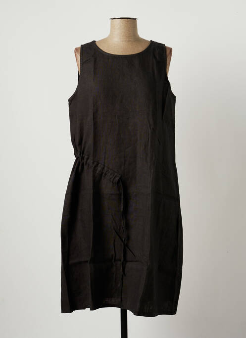 Rochie midi maro SKANDAL femeie