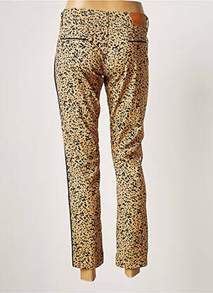 Pantalon 7/8 elasticitate talie joasă bej PLEASE femeie