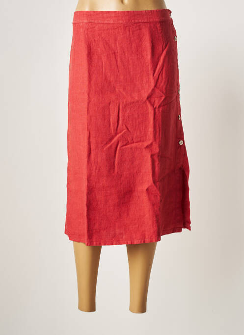 Fustă midi roșu SKANDAL femeie