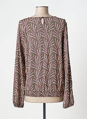 Top elasticitate mâneci lungi bej GEISHA femeie
