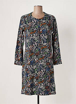 Rochie midi imprimeu floral mâneci lungi albastru WHITE STUFF femeie