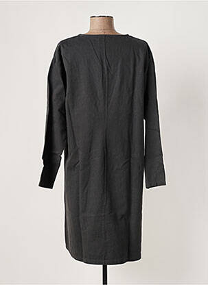 Rochie midi mâneci lungi mâneci lungi gri SKANDAL femeie