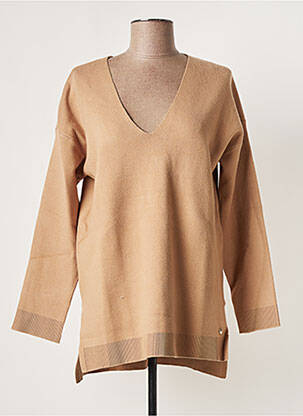 Pulover tunică bej RINO & PELLE femeie