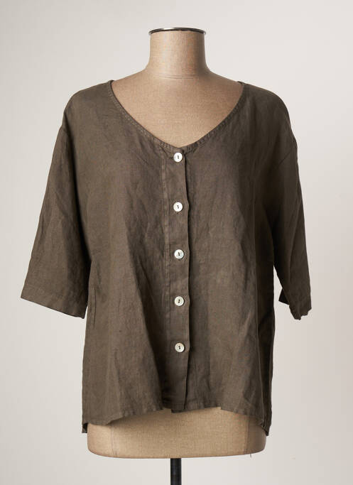 Cămașă maro SKANDAL femeie