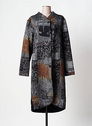 Palton lung gri CREA CONCEPT femeie