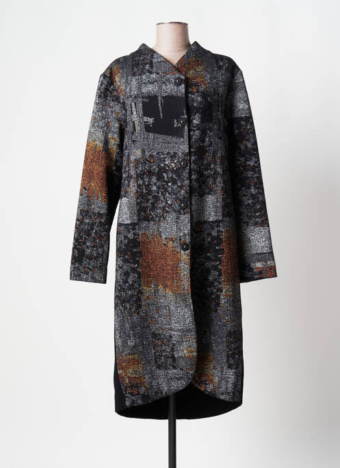 Palton lung gri CREA CONCEPT femeie