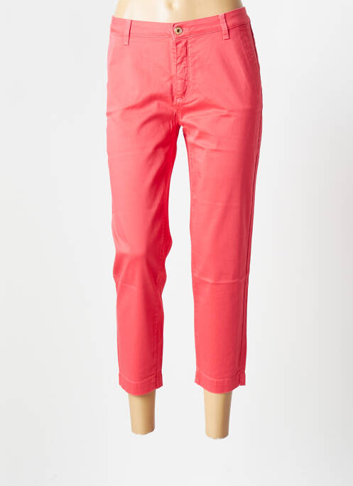 Pantalon 7/8 roz TRUSSARDI JEANS femeie
