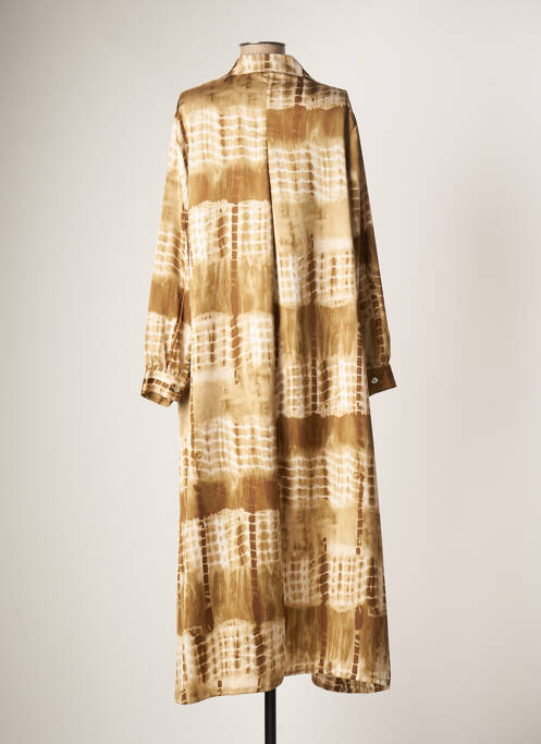 Rochie lungă bej JANIS & JOHN femeie