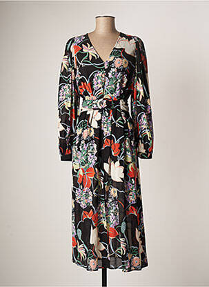 Rochie lungă negru IDANO femeie