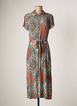 Rochie lungă albastru EMA BLUE'S femeie