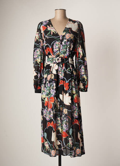 Rochie lungă negru IDANO femeie