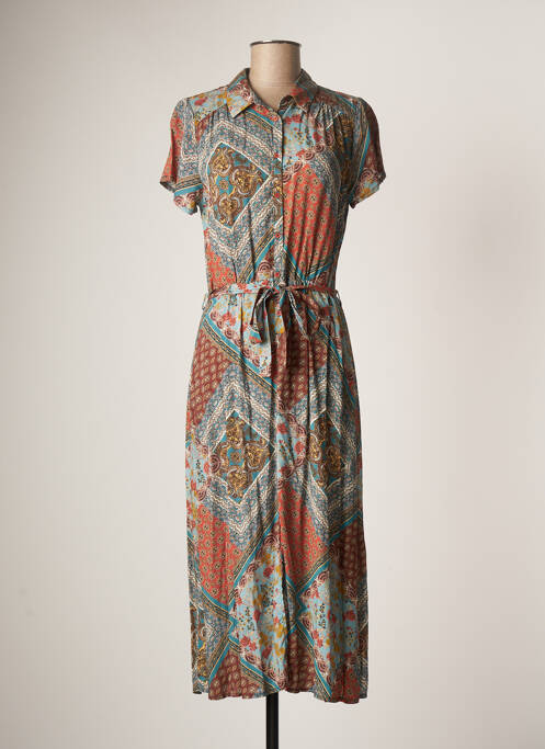 Rochie lungă albastru EMA BLUE'S femeie