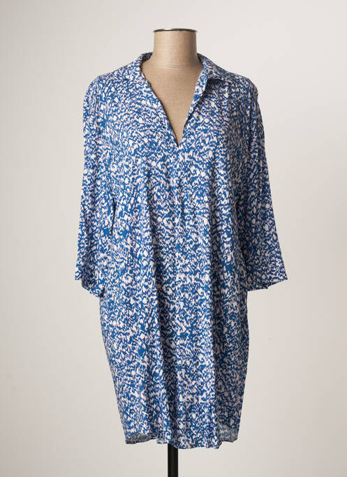 Rochie scurtă albastru ATELIER JAD femeie