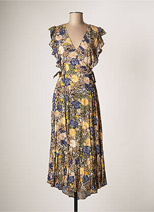 Rochie lungă maro ATELIER JAD femeie