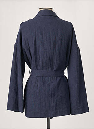Jachete casual guler tip costum albastru STUDIO PARISIEN femeie