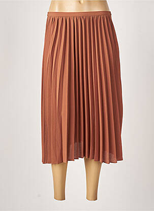 Fustă midi maro AN' GE femeie