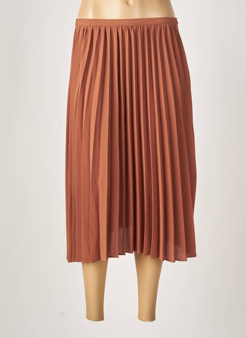 Fustă midi maro AN' GE femeie