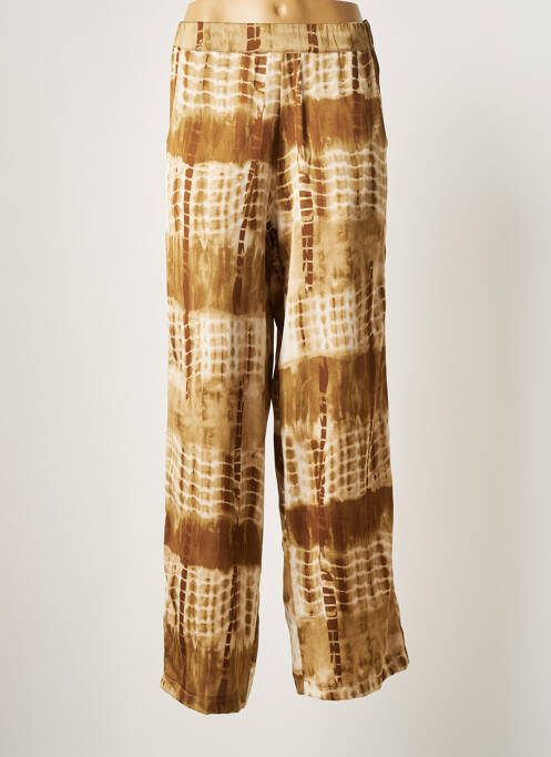 Pantalon drept maro JANIS & JOHN femeie