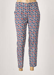 Pantalon chino mărime normală mărime normală albastru EMA BLUE'S femeie
