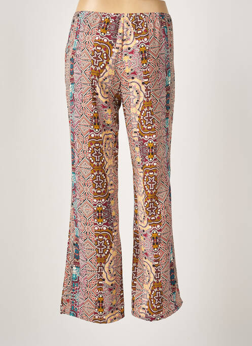 Pantalon drept roșu EMA BLUE'S femeie